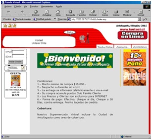 RFASoft_Tiendas Virtuales B2C. Unilever Chile.